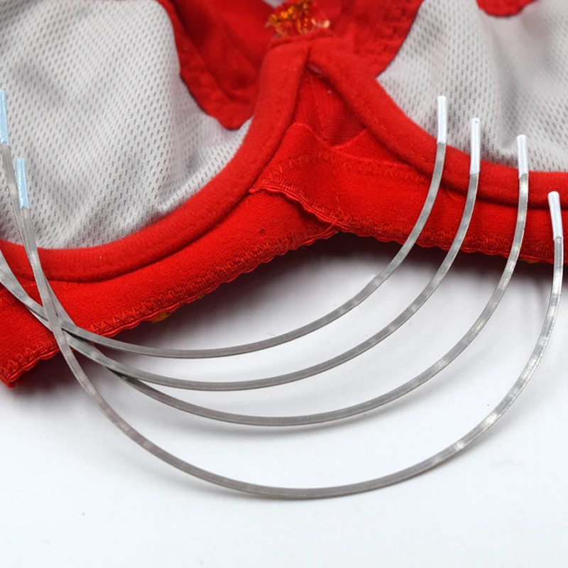 20 пар/компл. Нержавеющая сталь бюстгальтер ручной работы на косточках стальные