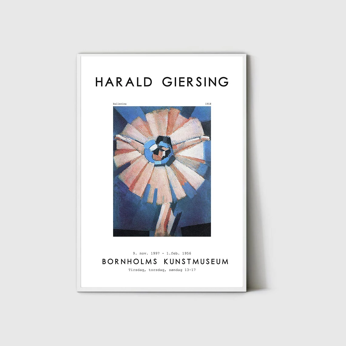 Декор балерины Harald Giersing принт giersing датский художник Датский дизайн