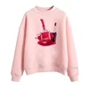 Rainbow design nail polish print women’s sweatshirts vogue pink hoodie woman moletom feminino streetwear sweat femme clothes ► Photo 2/6