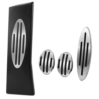 

Gas Fuel Clutch Brake Foot Rest Pedal Pads Cover for Mini Cooper One Hatch Hardtop Countryman JCW R56 R60 R61 F54 F55