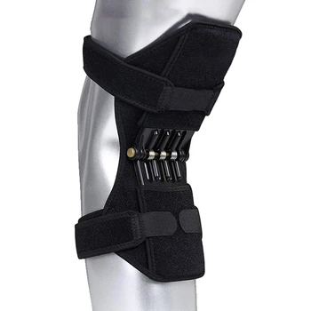 

Knee Protection Booster Joint Support Knee Pad Powerful Rebound Spring Force Stabilizer Climbing Knee Booster Outdoor Activity