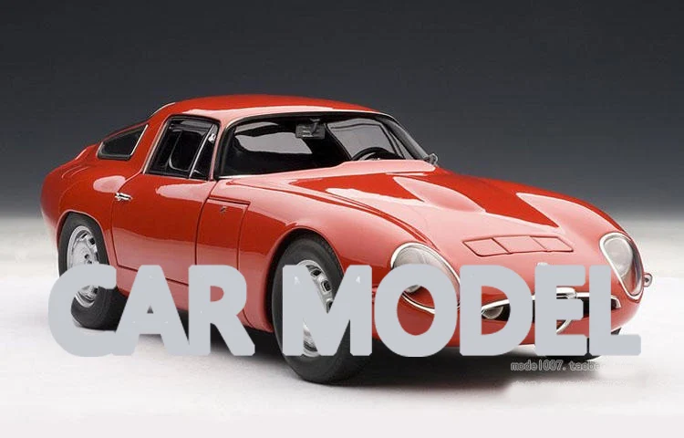 1:18 Масштаб сплава игрушечные машинки AUTOART ALFA ROMEO TZ 1963 модель автомобиля Детские игрушечные машинки оригинальные авторизованные детские игрушки