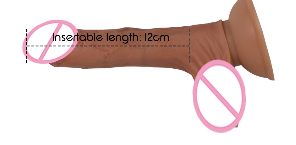 18cm Huge Large Realistic Dildos Silicone Penis With Suction Cup Anal Plug for Women G Spot Stimulate Sex Toys Eyung Adults Sex Shop (3)