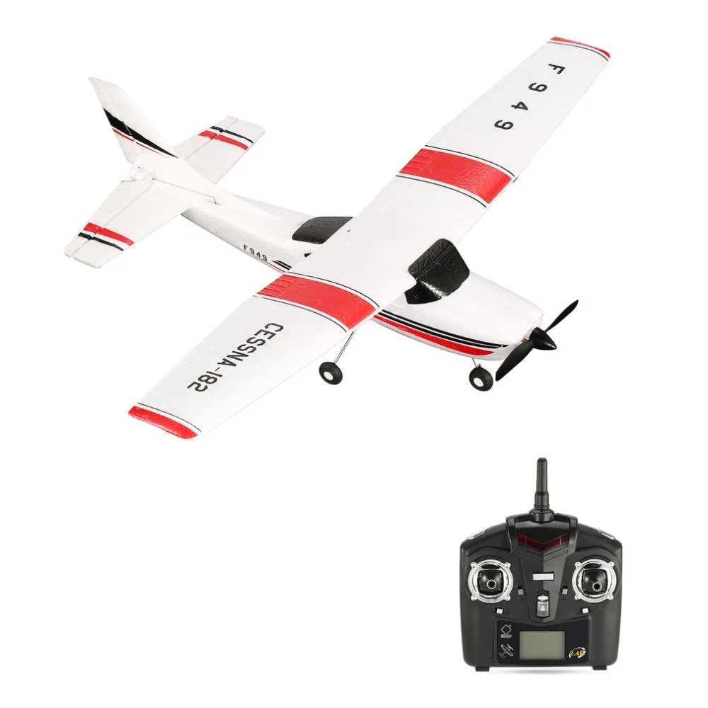 

WLtoys F949 RC drone Airplane 3 Ch 2.4GHz Radio Control Fixed Wing RTF CESSNA-182 Plane Outdoor Drone Toy for Ages 14+ Children