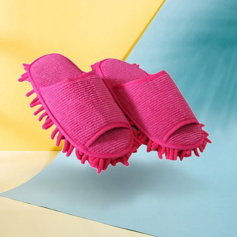 

Microfibre Mop Slipper House Floor Foot Shoes Lazy Polishing Cleaning Dust Tool JS21