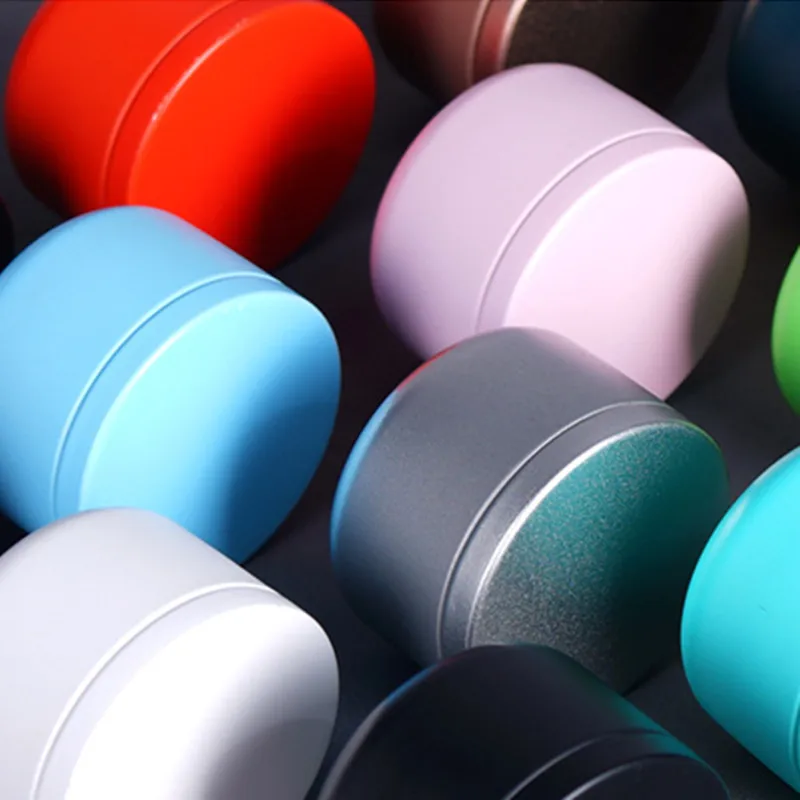 

1PCS Portable Mini Kitchen Tea Box Jar Storage Holder Sweetmeats Candies Cans Teaware Tea Caddies Tin Containers Storage Box