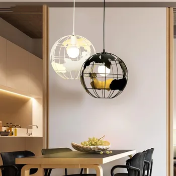 

Modern Global Earth Pendant Lights suspension luminaire for Living Room Restaurant Home Lighting Fixtures pendant lamps