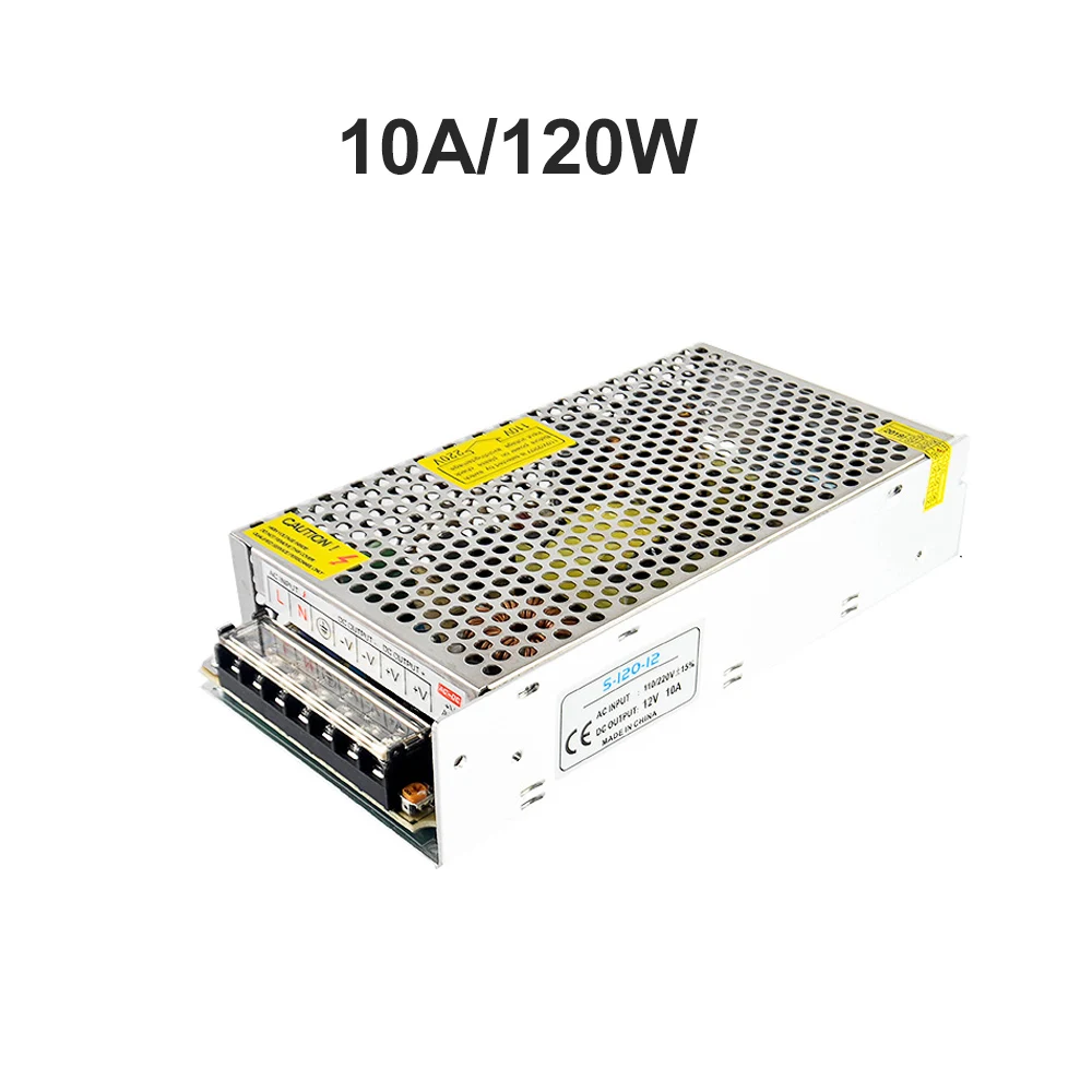 12V 10A DIDIHOU DC 12V светильник ing трансформаторы импульсный источник питания Модуль Драйвер адаптер светодиодные ленты светильник - Цвет: 12V 10A