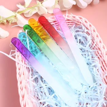 

12pcs Glass Nail Files Professional Foot Files Double Sided Filing Surface Fingernails Manicure Files for Women (9CM + 14CM)