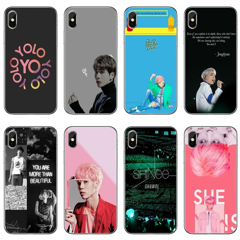 Мягкий силиконовый чехол для телефона Xiaomi Redmi Note 8 7 6 5A 4 Pro 7A K20 6A 4A 4X 5 Plus S2 kpop Shinee