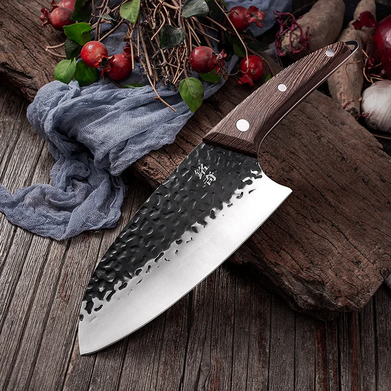 Cuchillo de cocina tradicional para cortar carne, cuchilla afilada acero de calidad, para Chef, ahorro trabajo - AliExpress Hogar y jardín
