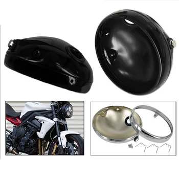 

7 Inch Universal Motorcycle Led Headlight Accessories Headlight Housing Bucket For Yamaha Honda Suzuki Motorcycle Housing Holder