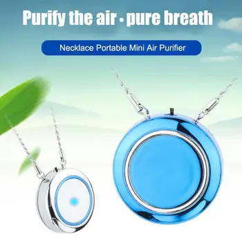 

Personal Wearable Air Purifier Necklace/Mini Portable Air Freshner Ionizer/Negative Ion Generator/Odor Eliminator/Remove Smoke