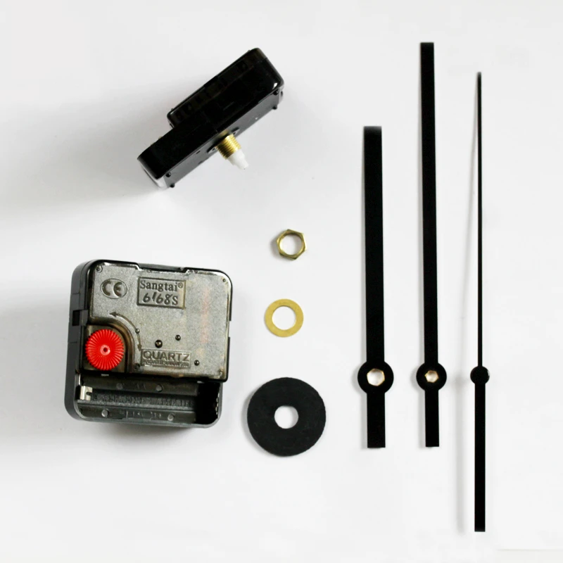 6168s Quartz Movement 6mm Screw Axis Length Plastic Sweep Movement With 1#  Black Hands Clock Accessory Diy Clock Kits - Clock Parts \u0026 Accessories -  AliExpress