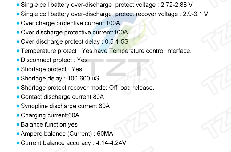 3 s/4S/5S Bms 12 В 16,8 в 21 в 100a литий-ионная ЛМО тернарная литиевая батарея защита печатная плата литий-полимерный баланс зарядки Модуль