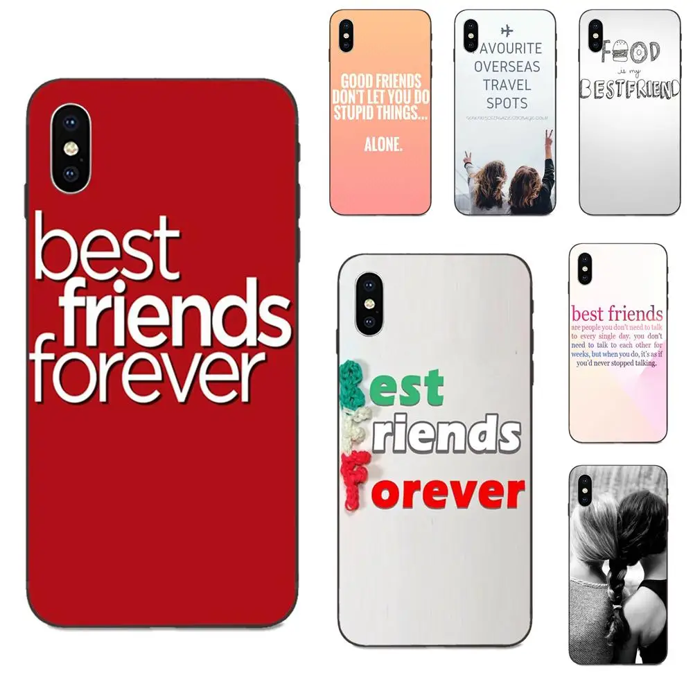 Для Galaxy A10S A20S A2 Core A30S A40S A50S A70S A90 5G M10 M30S M40 Примечание 10 Plus TPU Чехлы лучшие друзья