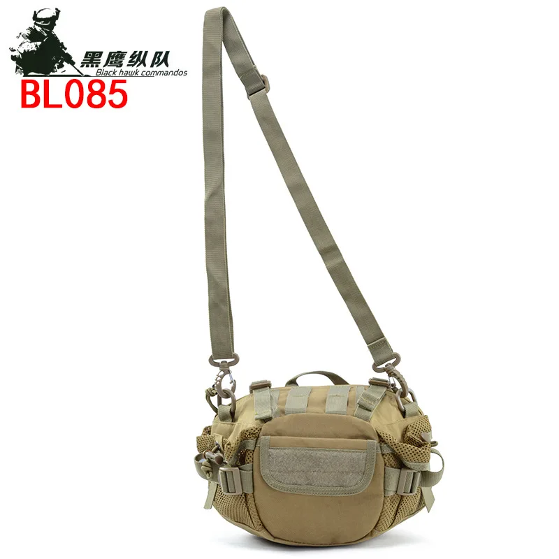 

Loop Outdoor Sports Bag Shoulder Bag Multi-functional Waterproof Camouflage Tactical Bag Can Hang Mobile Phone Running Bag