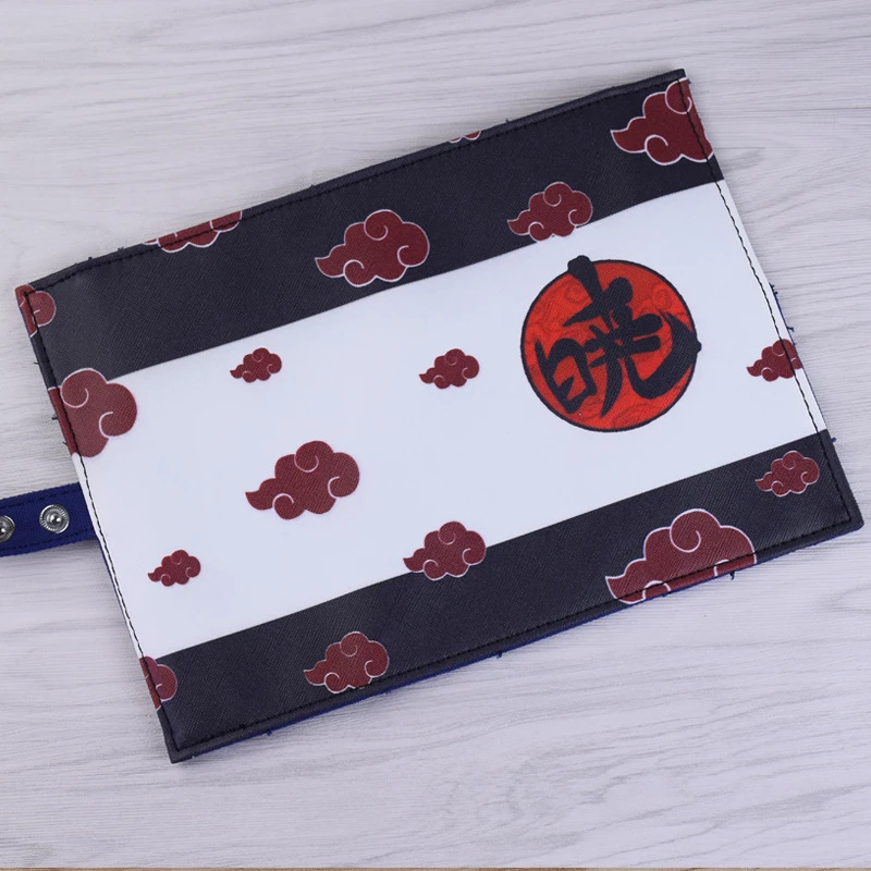 Сумка карандаш Наруто Akatsuki портативный чехол органайзер для канцелярских