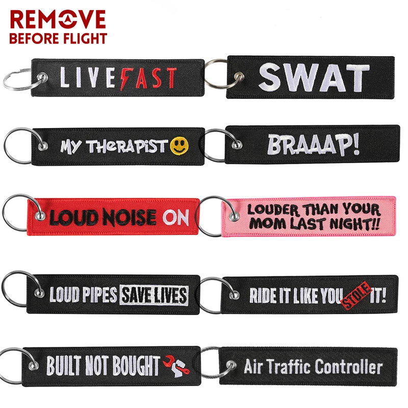 Fashion-Car-Keychain-Black-BRAAAP-Key-Holder-for-Cars-and-Motorcycles-Car-BRAAAP-Key-Chains-FREEDOM