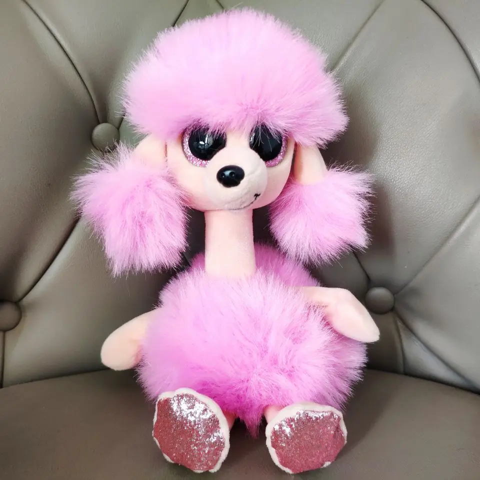 pink poodle plush