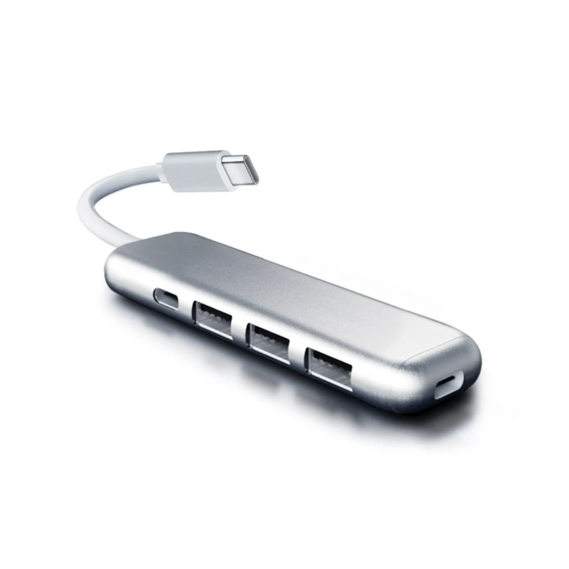 Q32 Usb C концентратор, 5-в-1 Тип C концентратор, с 3 портами(стандарт 3,0 Порты, Usb-C Мощность доставки, Портативный для Mac Pro и Другое Тип C ноутбуки