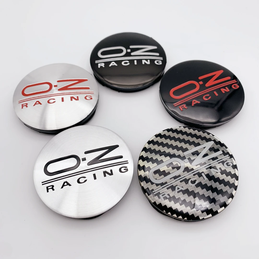 4PCS/lot 55mm OZ Racing Car Wheel Center Rim Hub Caps Dust-proof Covers for OZ wheel center caps