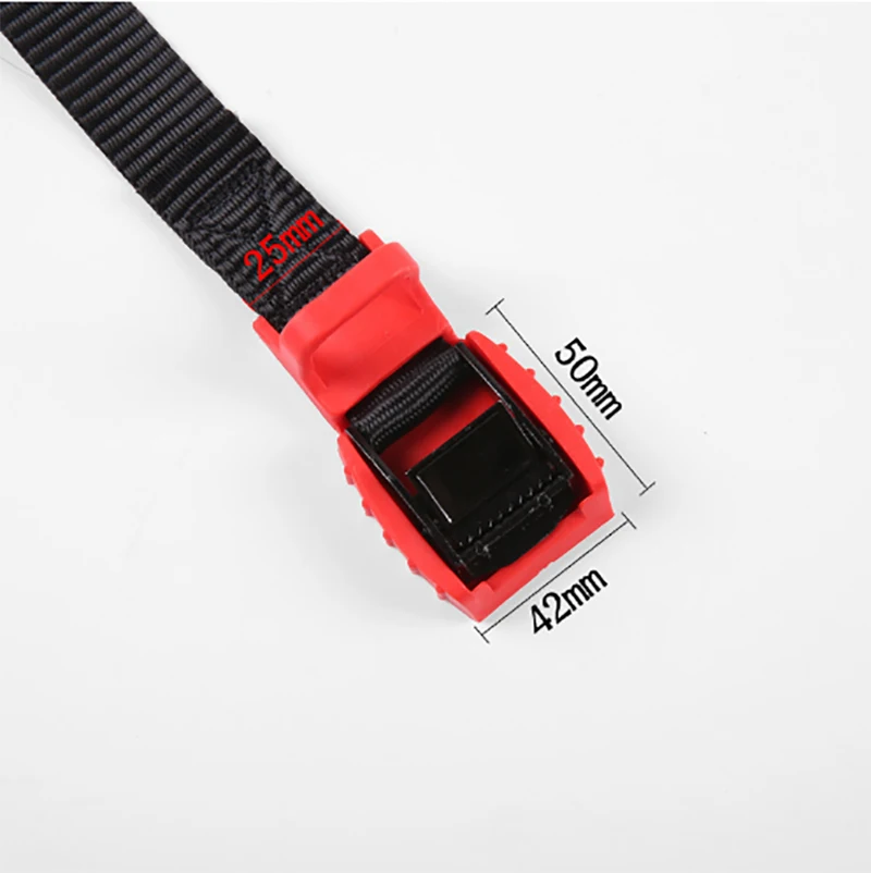 4.5/6M Tie Down Strap Strong Ratchet Belt Travel Tied Cargo Tie Cargo Binding Strap Adjustable Nylon Tension Belt Alloy Buckle