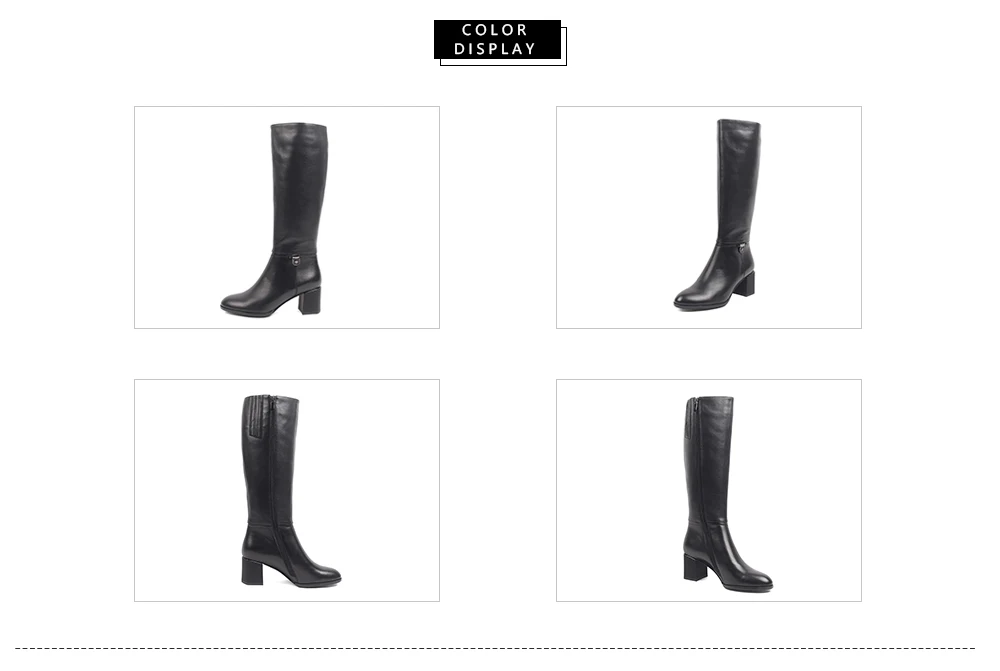 SOPHITINA/Элегантные Высокие сапоги из высококачественной коровьей кожи; модная дизайнерская обувь на квадратном каблуке с металлическим украшением; новые женские сапоги; SC432