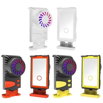 

Universal Portable Mobile Phone Cooler USB Cooling Pad Cooler Fan Mute Radiator Controller Heat Sink For PUGB Phone