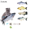 Descuento Peces gato juguetes electrónicos Flopping gato juguete Catnip juguetes para suministros para mascotas gatos divertido juguete para gato de interior wxQKMe3aG03