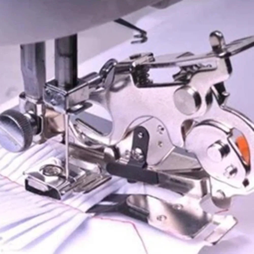 Плиссированная лапка для бытовой швейной машины морщин лапка многофункциональная конечная гофрированная Лапка