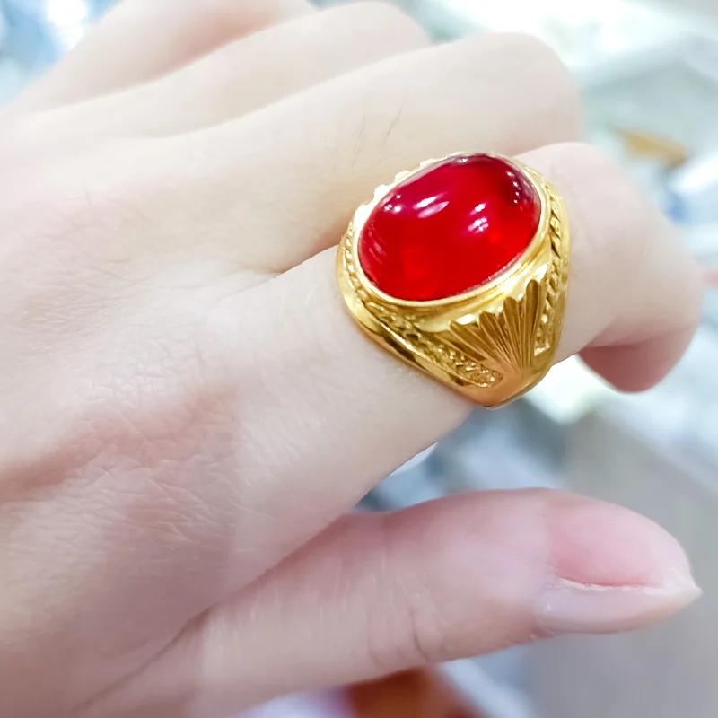 Buy Coral Stone Gold Rings Online - Gold Ring Collections | Jos Alukkas  Online