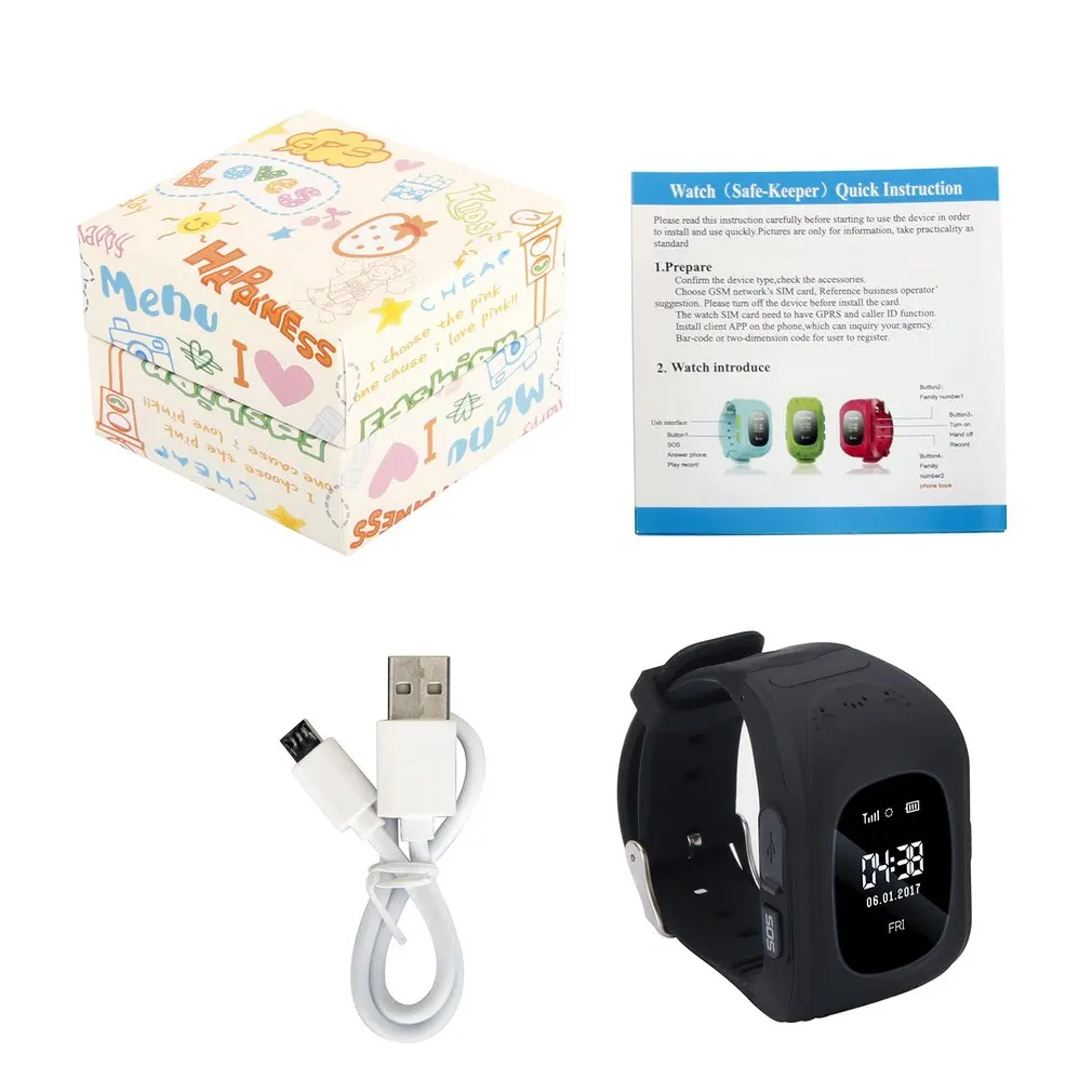 

Children Smart Watch Phone Positioning Watch OLCD Screen