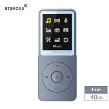 BTSMONE W1 новая версия mp3-плеер Встроенный 40G и динамики могут играть 80H без потерь портативный плеер с радио/FM/запись