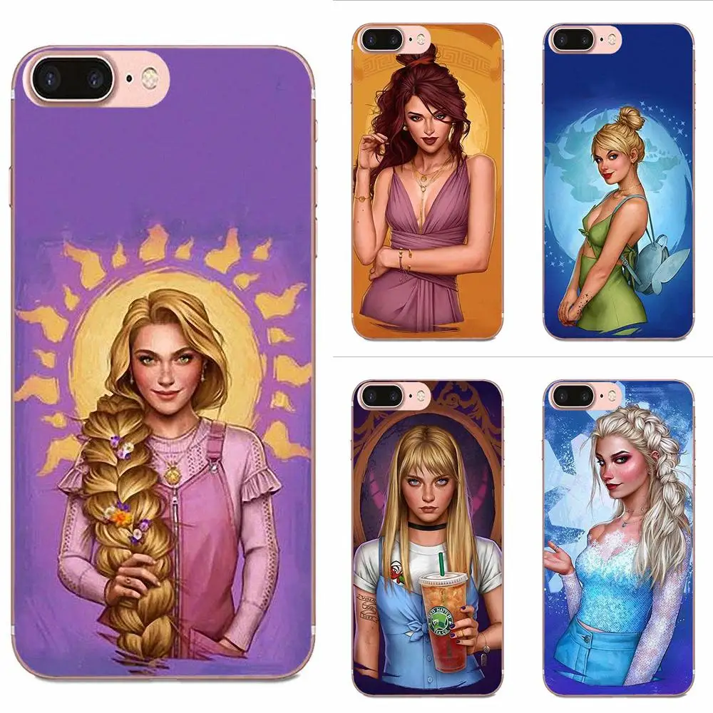 Soft Phone Covers Case Modern Princess For HTC Desire 530 626 628 630 816 820 830 One A9 M7 M8 M9 M10 E9 U11 U12 Life Plus | Мобильные
