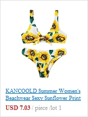 KANCOOLD 2019 Women Causal Swimsuit Sexy One-Piece High Waist Striped Bathing Suit For Women Swimsuit Beachwear Bathing Suit 12