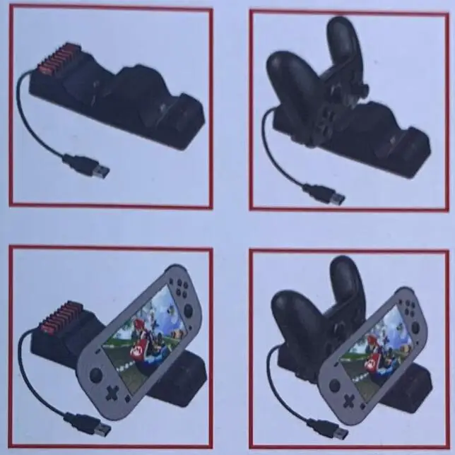 Дорожный переключатель Lite Switch Pro зарядная док-станция Подставка с игровыми слотами для карт Chager для nintendo Switch NS зарядные принадлежности