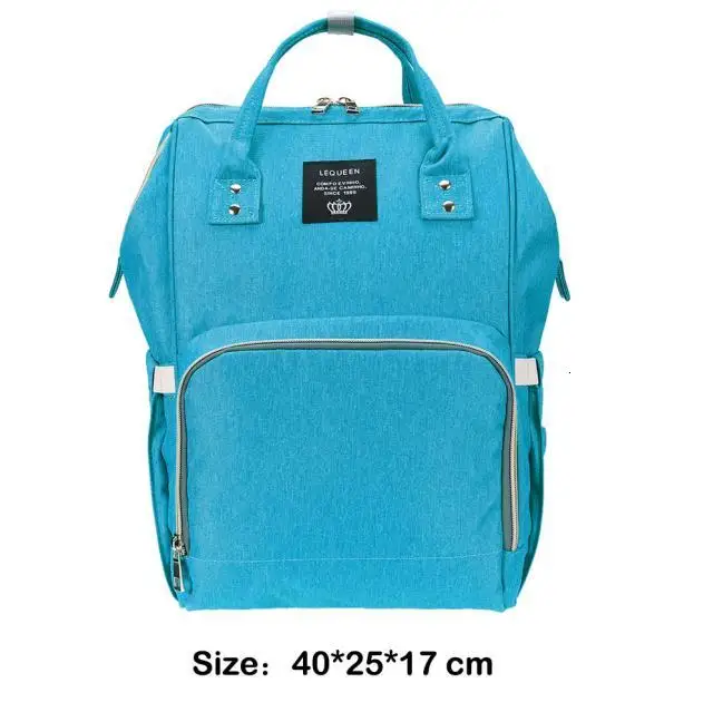 Большая вместительная сумка для мам, Детская сумка для пеленки, многофункциональная сумка для кормления, удобный рюкзак для ухода за ребенком - Цвет: 11