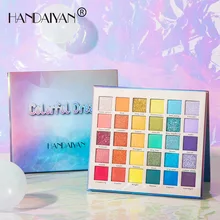 

30 Colors Eyeshadow Palette Shimmer Glitter Matte Pigmented Long Lasting Eye Shadow Pallete Makeup Kit