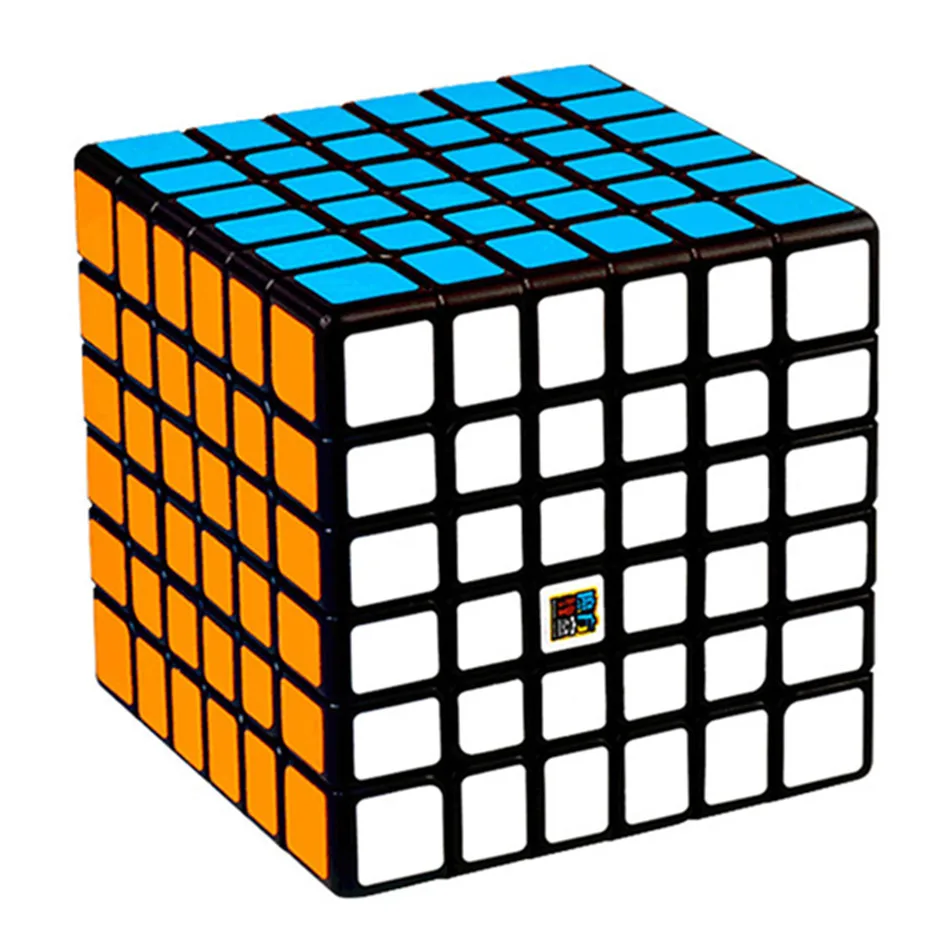 Meilong Speedcube Professional Black and Stickerle Moyu 8x8x8 7x7x7 6x6x6 Magic Cube MofangJiaoshi 4x4 5x5 Speed Puzzle Toy 4