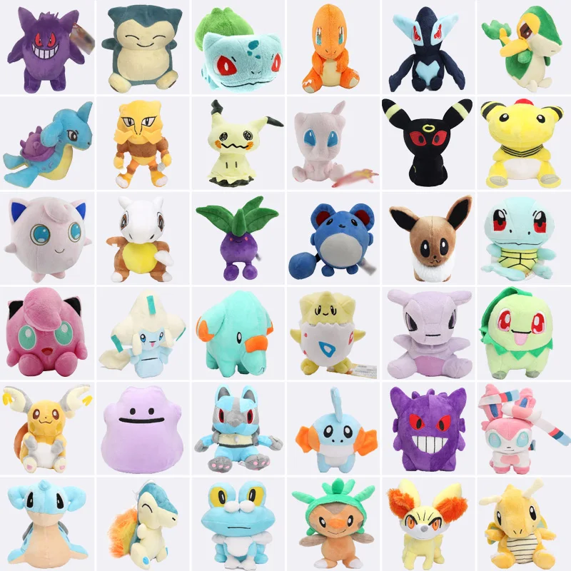 10-20CMplus Cubone Chespin Froakie Marill Jirachi Lucario Chikorita Oddish Togepi Fennekin Lugia Sylveon Snorlax Ampharos Toys