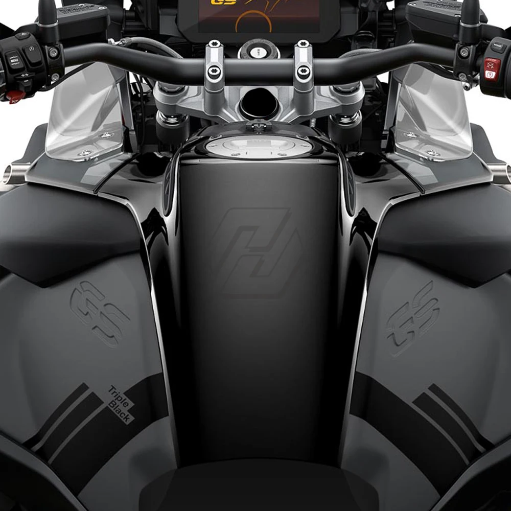 Custodia Kit Decalcomania Grafica Completa Moto Per Bmw R1200Gs R1250Gs Adventure Triple Black 2014-2022