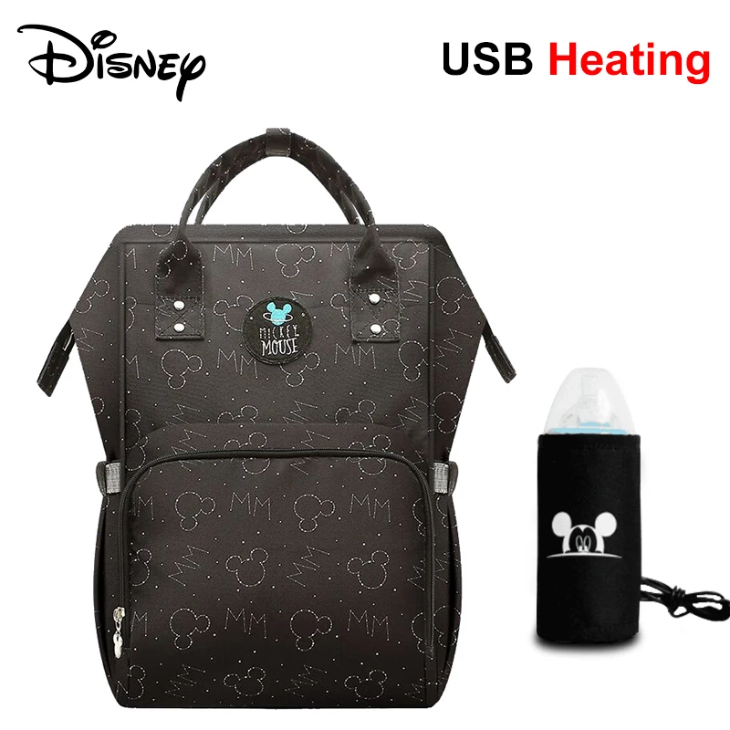 Disney USB Mommy сумка для детских подгузников сумка рюкзак для мам детские подгузники сумки для мам детские подгузники сумка для мам рюкзак папы Новинка - Цвет: 1