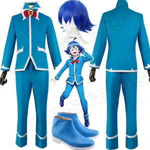 Anime bem-vindo à escola de demônios! Iruma-kun asmodeus alice babyls  cosplay traje escola uniforme formal conjunto sapatos peruca dia das bruxas  - AliExpress