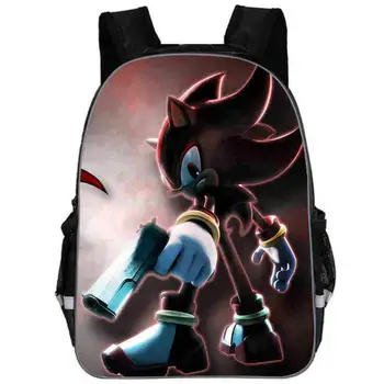 

Super Mario Backpack Children Cartoon Sonic Backpacks Boys Girls SchoolBag For Kindergarten Daily Backpack Kids BookBag