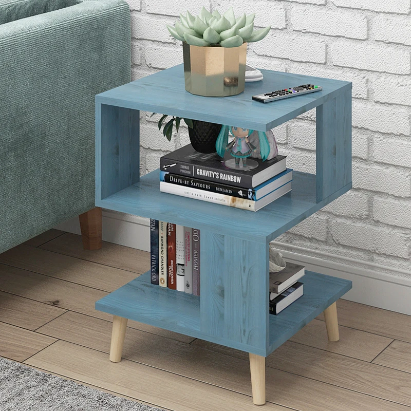 

modern northern Europe small tea table living room square small dining table economic sofa table E1 plate tea table