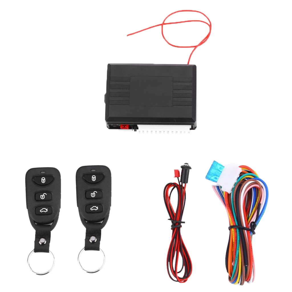 5 Pieces Car Truck Remote Central Door Lock Locking Keyless Entry System Kit