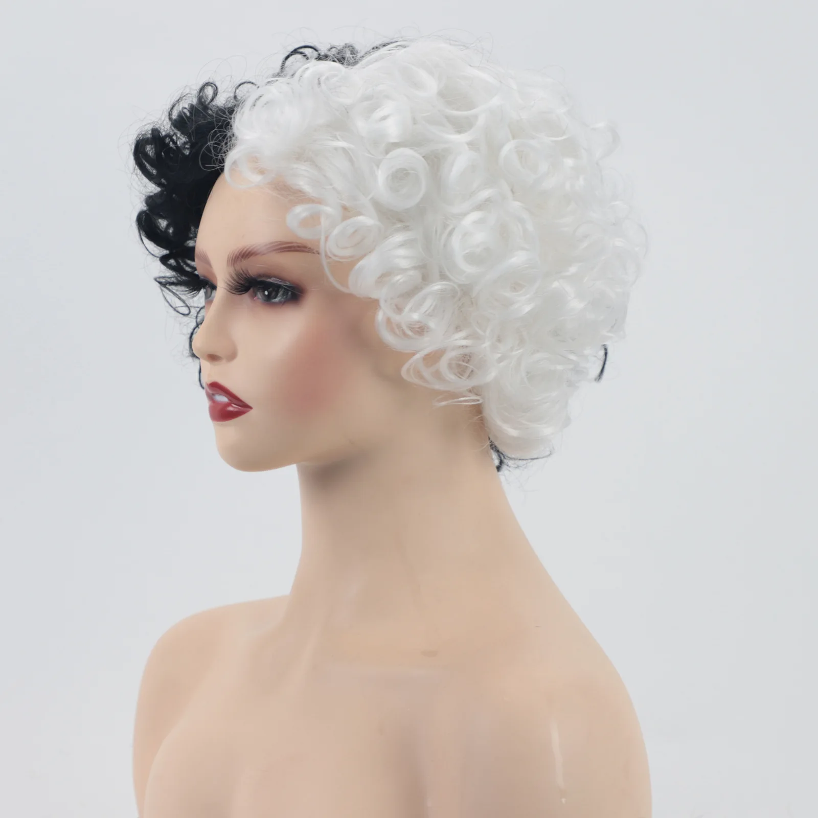 Louise Hair Cruella Ǹ ڽ ǻ , ҷ ũ,    ª ̾ ռ