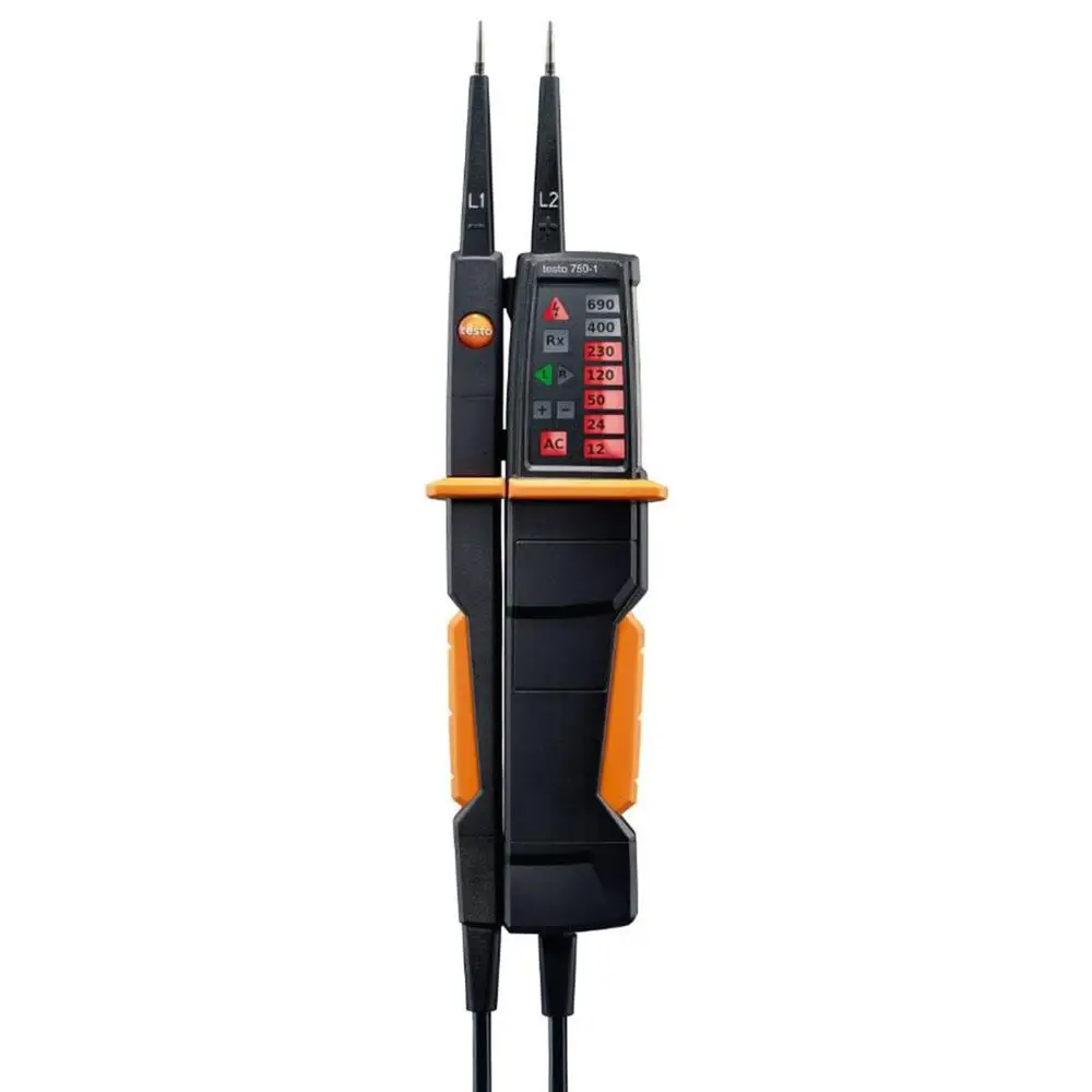 

Testo 750-1-Digital Voltage Tester,0-690V AC/DC Voltage Measurement,CAT III 1000V CAT IV 600V,Protection Class IP64,0590 7501