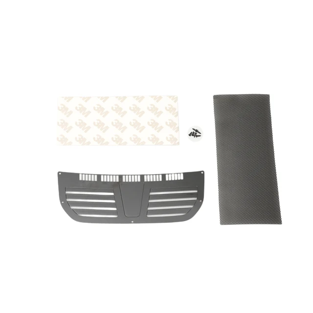 DJ 1/10 Metal Engine Cover Sheet TRAXXAS TRX4 Bronco Hood Protection Double-layer Color Metal Sticker RC Car Upgrade Accessories